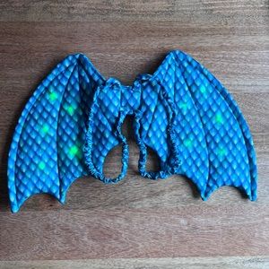 Kids Halloween Costume Light-up Dragon Wings